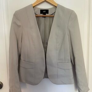 H&M Women's Light Gray Blazer